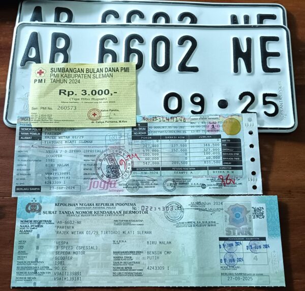 Jasa STNK Jogja Melayani antar jemput